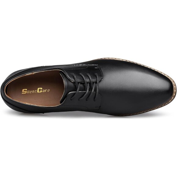 Men\'s Black Oxford Formal Dress Business Comfortable Classic Lace Up Shoes main image 6